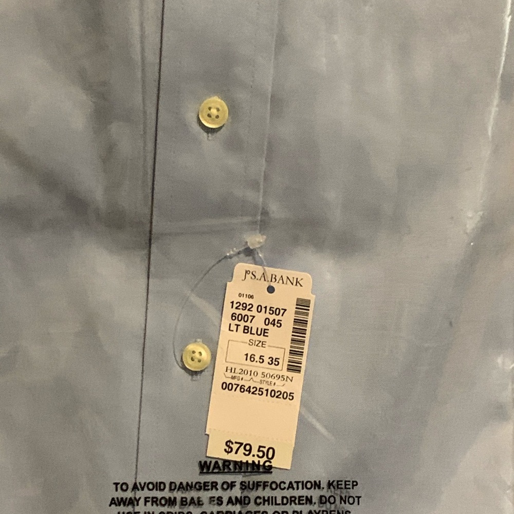 Joseph A. Banks men’s dress shirt